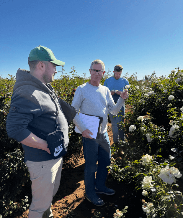 Team Visit Garden